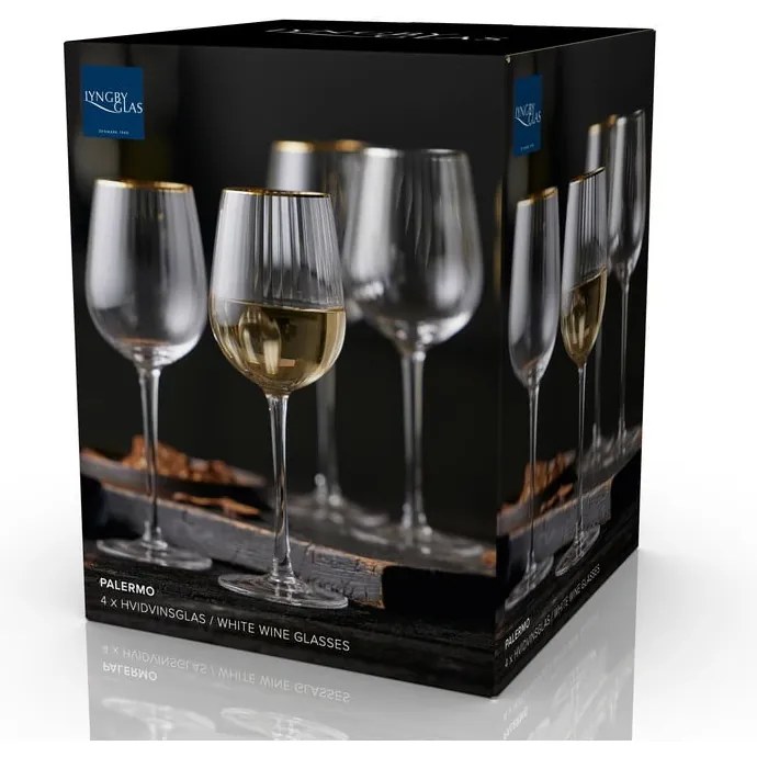Kieliszki do wina zestaw 4 szt. 300 ml Palermo – Lyngby Glas