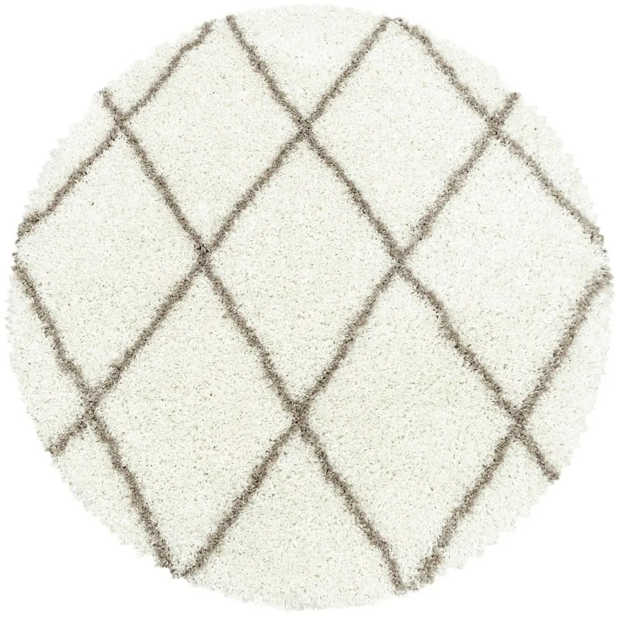 Kremowy okrągły dywan ø 120 cm Alvor – Ayyildiz Carpets
