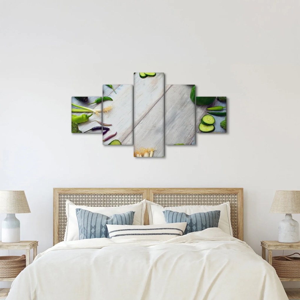 Obraz warzyw (125x70 cm)