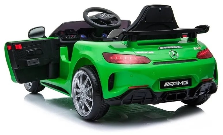 Auto na akumulator mercedes gtr zielony