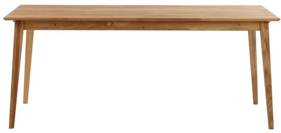 Naturalny stół z drewna dębowego Rowico Mimi, 180 x 90 cm