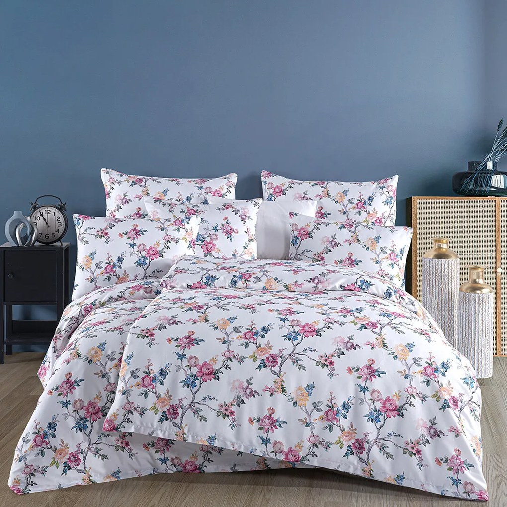 BedTex Pościel satynowa Bliz, 160 x 200 cm, 2x 70 x 80 cm, 160 x 200 cm, 2 szt. 70 x 80 cm