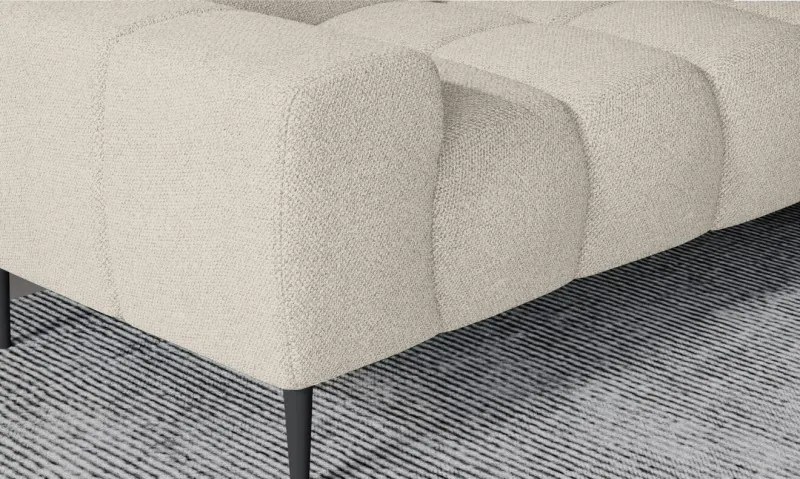 Narożnik GIANO S układ L Lewostronny z elektryczną regulacją siedziska w ktaninie AUSTIN 02 WERSAL