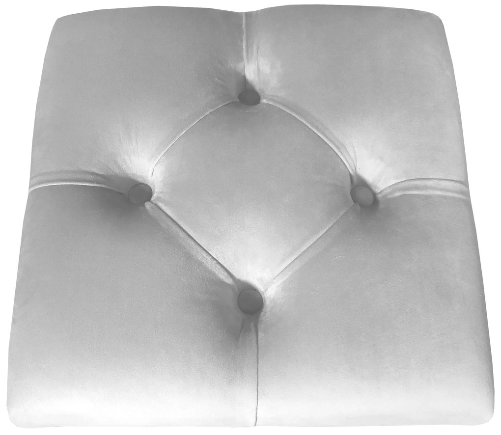 Pufa CHESTERFIELD LOFT ławka podnóżek metal MG39