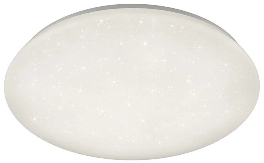 Biała lampa sufitowa LED Trio Potz, średnica 50 cm