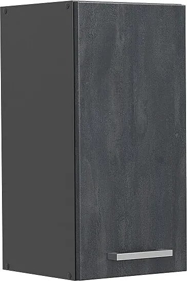 Szafka ścienna czarny beton 30x31x60 r-line