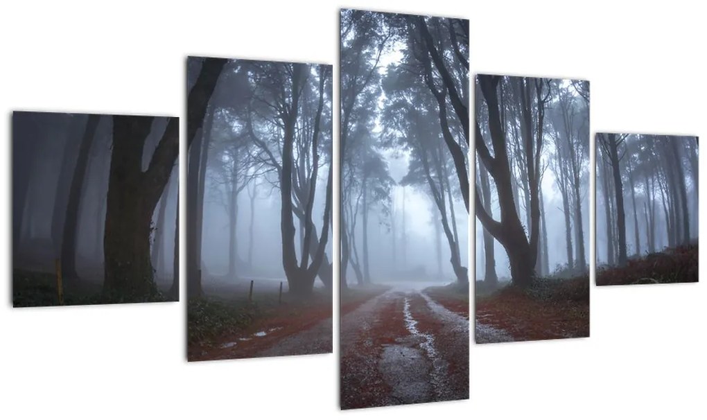 Obraz - W deszczowy dzień (125x70 cm)