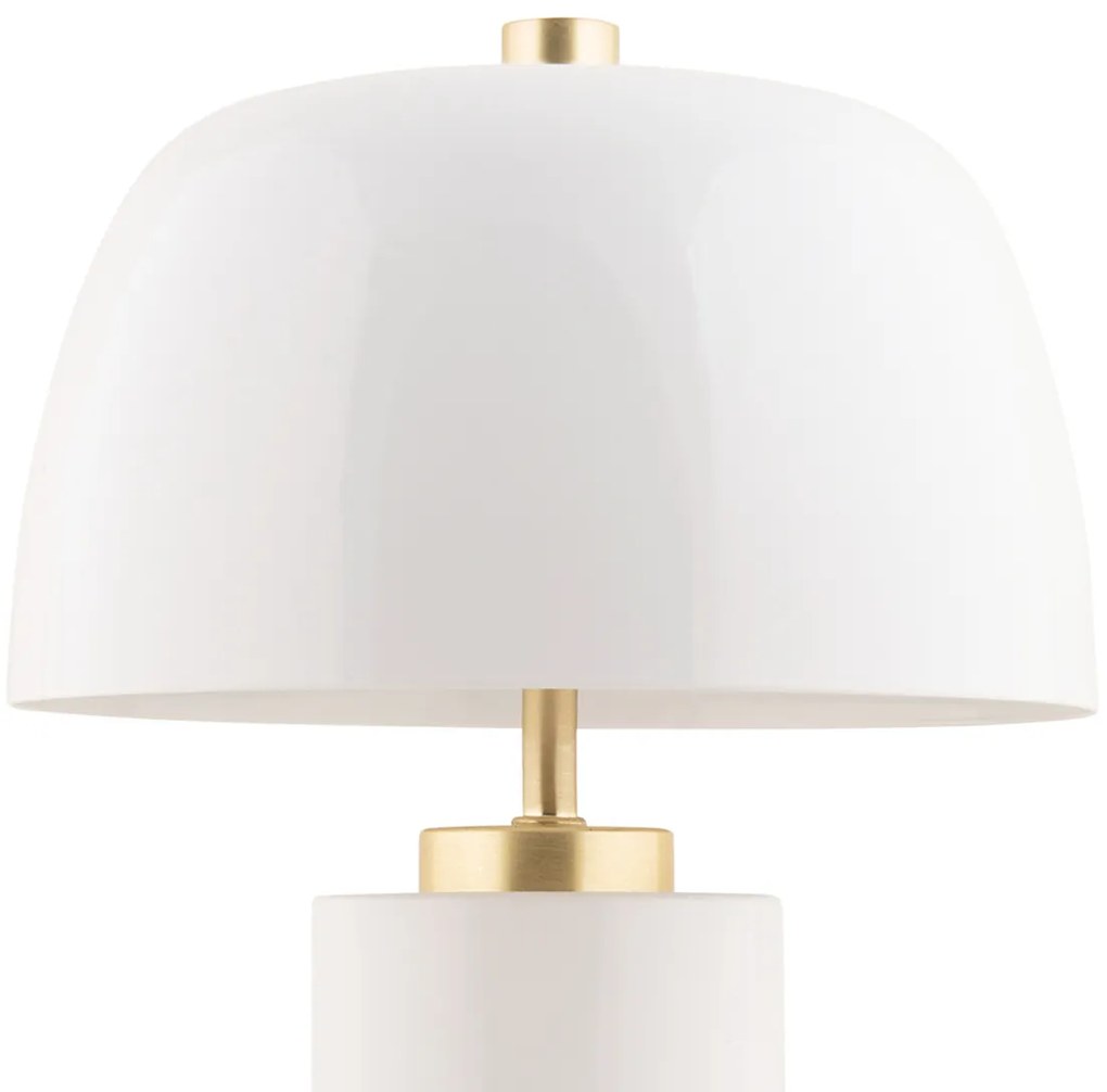 Lampa stołowa grzybek FREYA, bezprzewodowa, Ø 18 cm
