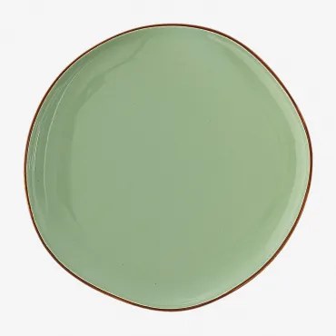 Zestaw 4 Talerzy Deserowych Bremen Celadón - Sklum