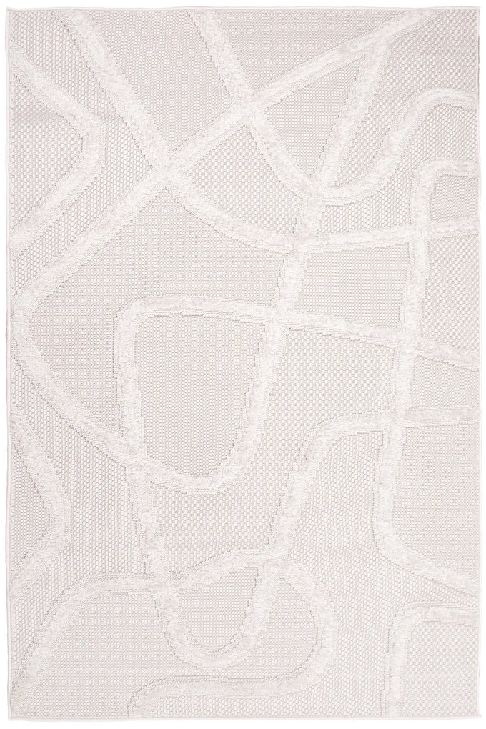 Dywan Carmen Beżowa Abstrakcja 0F570A 160x230 Prostokąt