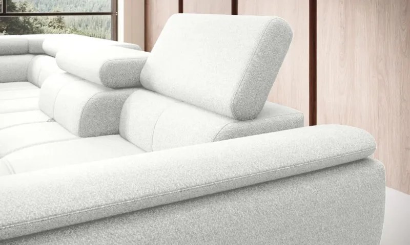 Narożnik DENVER L Lewostronny z funkcją spania Lewostronny w ktaninie SERENO 681 WERSAL