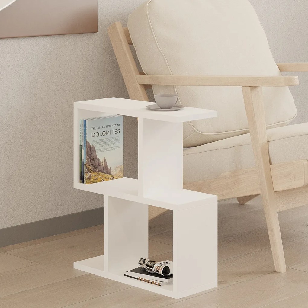 Stolik pomocniczy Zet White
