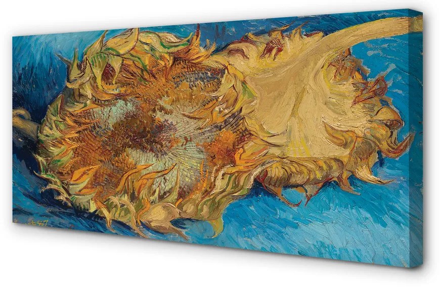 Zdjęcie na płótnie Dwa ścięte słoneczniki (III) - Vincent van Gogh
