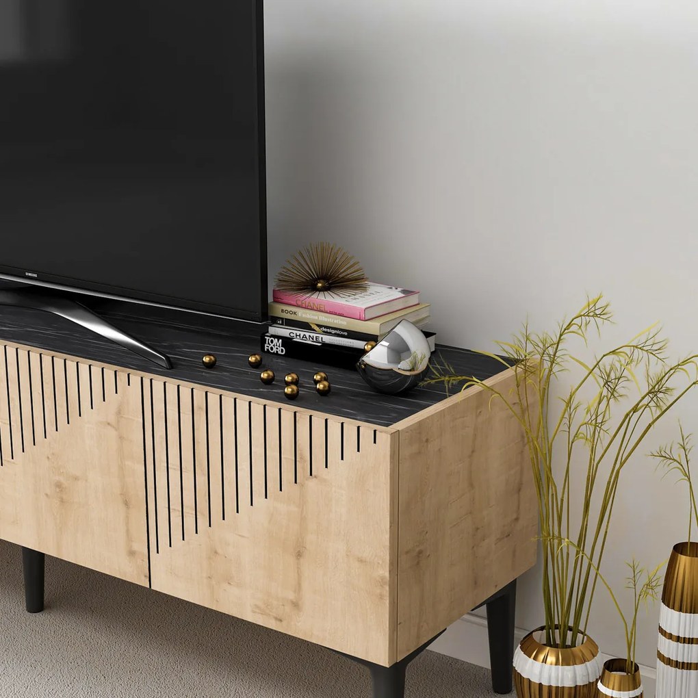 Stolik TV Draw Sapphire Oak