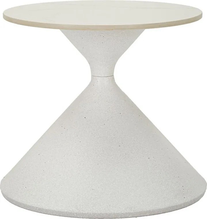 Stolik Kawowy VKH528, Biały, 45x45x39 cm, Kendra Home