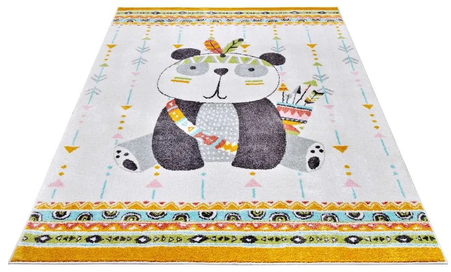 Kremowy dywan dziecięcy 160x235 cm Panda – Hanse Home