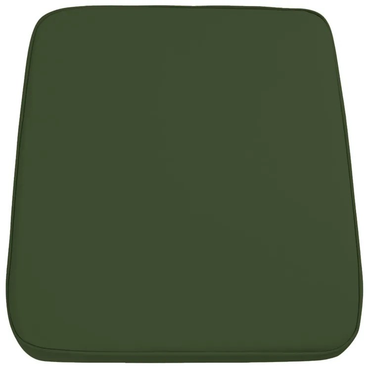 Poduszka na krzesło ogrodowe VIREON 44x45 cm, oliwkowo zielony