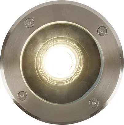 Inteligentny podświetlany punkt naziemny ze stali nierdzewnej w tym WiFi GU10 IP65 - Delux