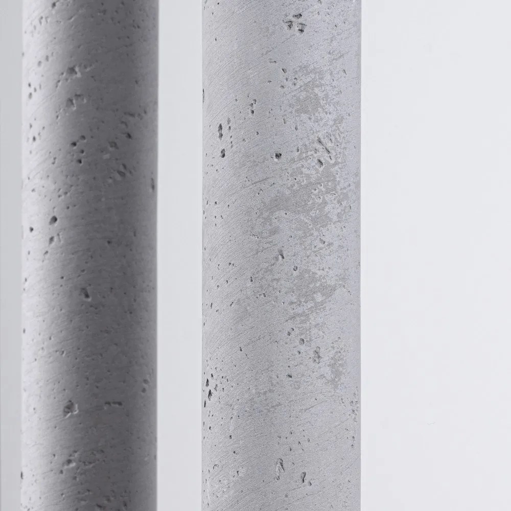 Szara lampa wisząca betonowa ø 25 cm Fideus – Sollux