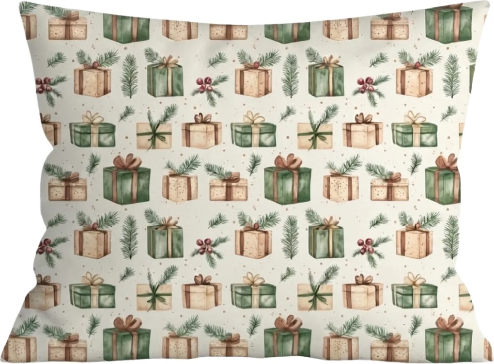 Poliesterowo-bawełniana poszewka na poduszkę MERRY GIFTS POLY 45x45 cm, kolorowa