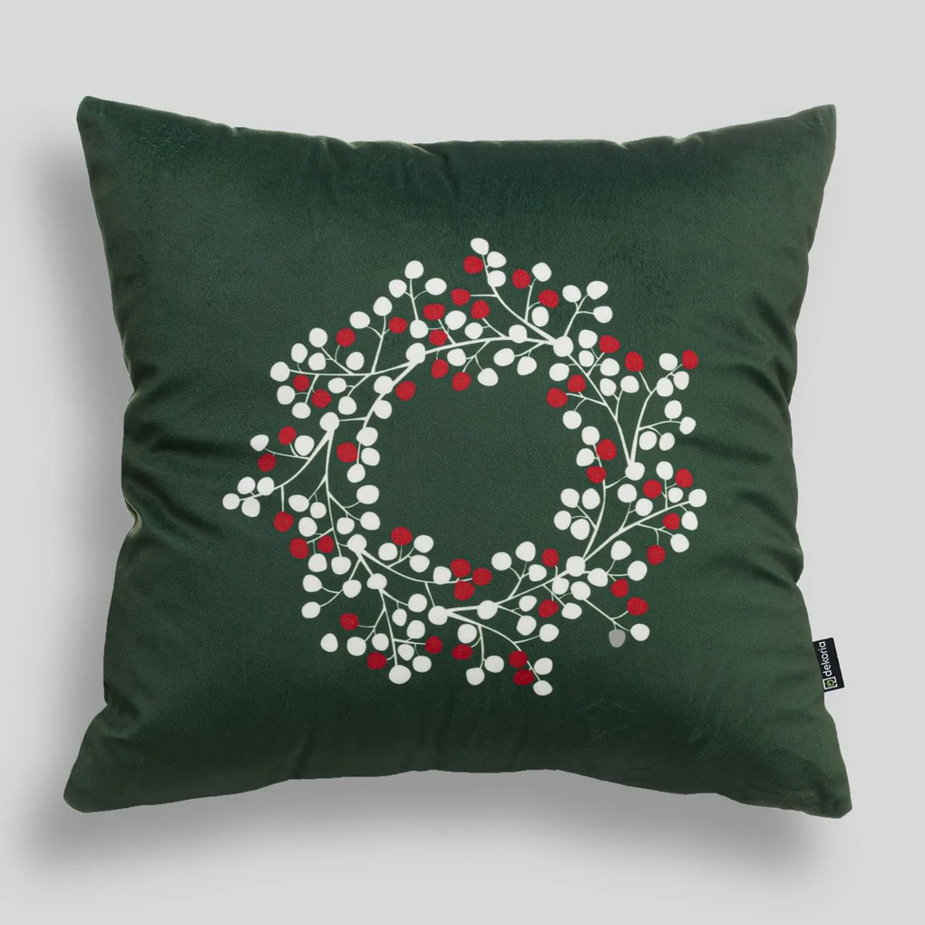 Poszewka na poduszkę Berry Wreath 43x43 cm