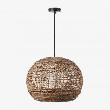 Lampa Sufitowa Wisząca Udane Czarna & Ø60 Cm - ↑45 Cm Udane - Sklum