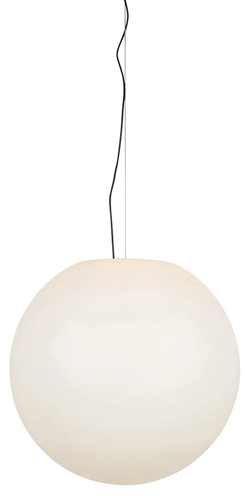 Zewnetrzna Nowoczesna lampa wisząca zewnętrzna biała 77 cm IP65 - Nura Nowoczesny Oswietlenie zewnetrzne