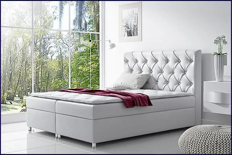 Łóżko kontynentalne Active 120x200 - 44 kolory