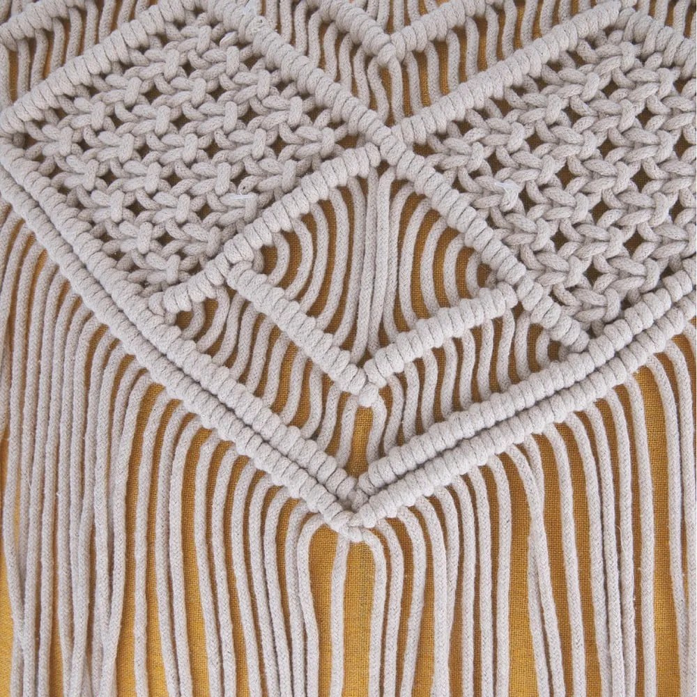 Tekstylna poduszka dekoracyjna 45x45 cm Macrame – VDE Tivoli 1996