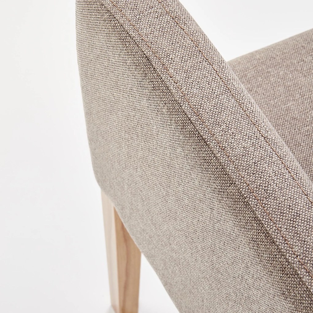 Fotel wypoczynkowy na nogach w kolorze dąb miodowy Filo