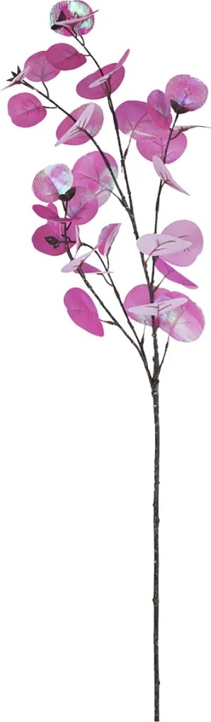 Sztuczny kwiat EUCALYPTUS 81 cm, fioletowy