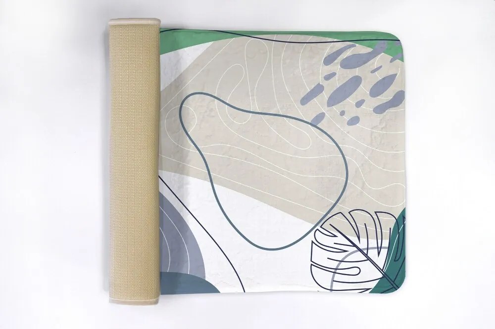 Antypoślizgowy dywanik łazienkowy Antypoślizgowy dywanik łazienkowy Abstrakcja Geometryczna