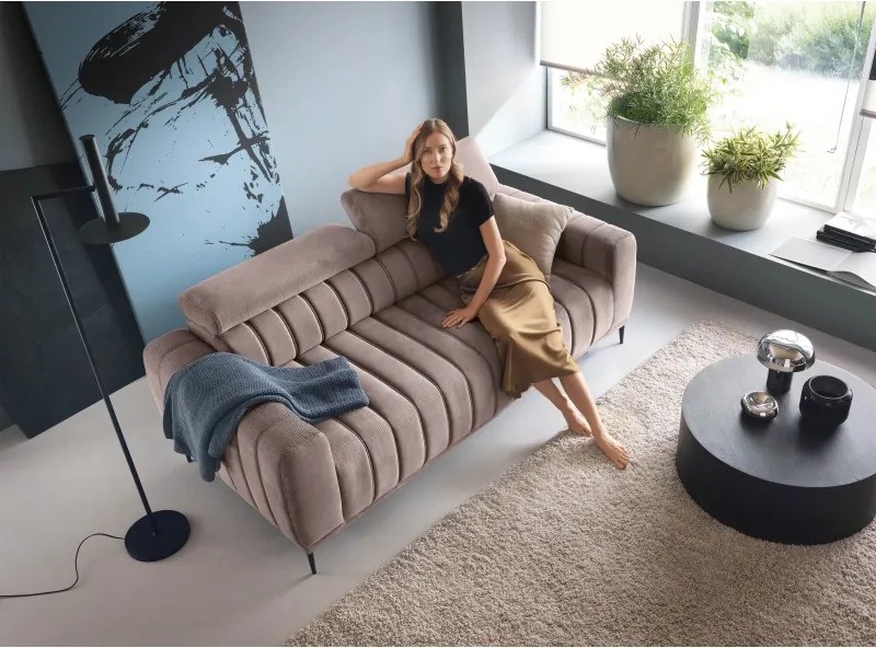 Sofa GANDI 140 z funkcją RELAX i włoski system rozkładania funkcji spania ONTARIO 21 WERSAL