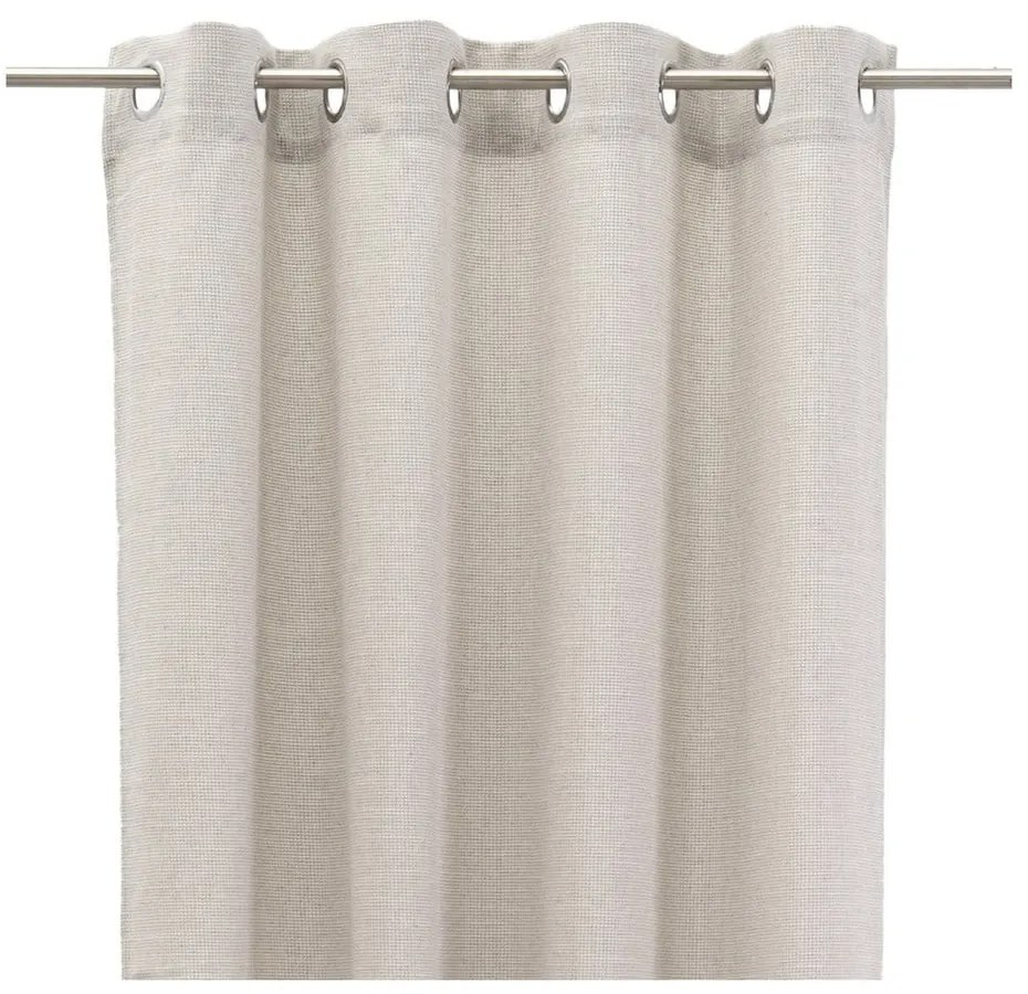 Szarobrązowa zasłona 140x260 cm Cuadrille – Casa Selección