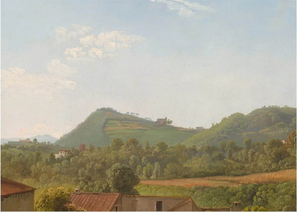 Obraz - Simon Denis, View Near Naples, reprodukcje (70x50 cm)