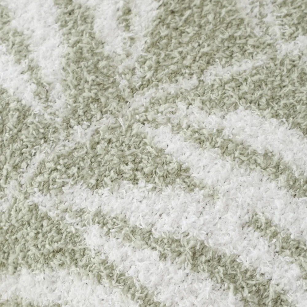 Zielony koc z mikropluszu 130x170 cm Sorrel Leaves – Catherine Lansfield