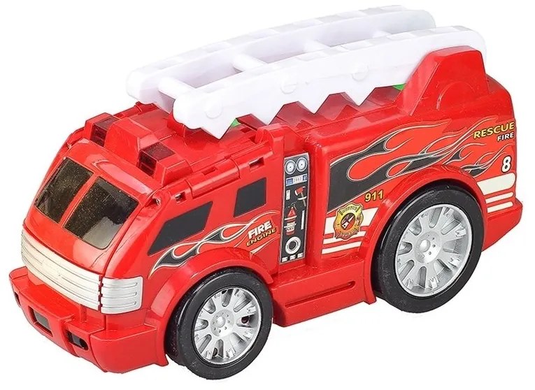 Auto straż transformacja smok 2w1 wóz strażacki