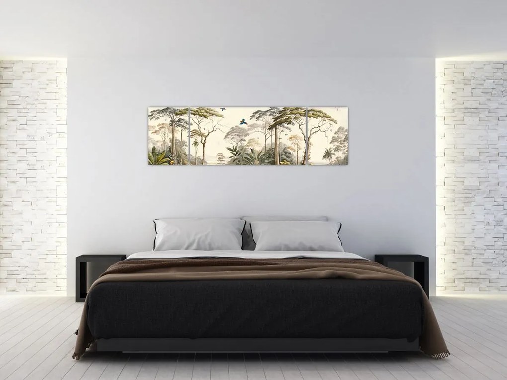 Obraz - Amazoński las deszczowy (170x50 cm)