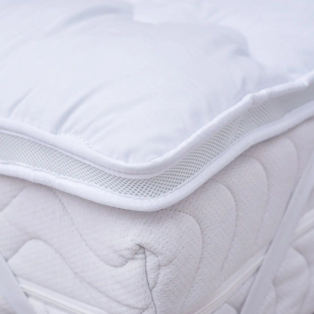 DWUWARSTWOWY ochraniacz na materac - TOPPER 200 x 220 cm