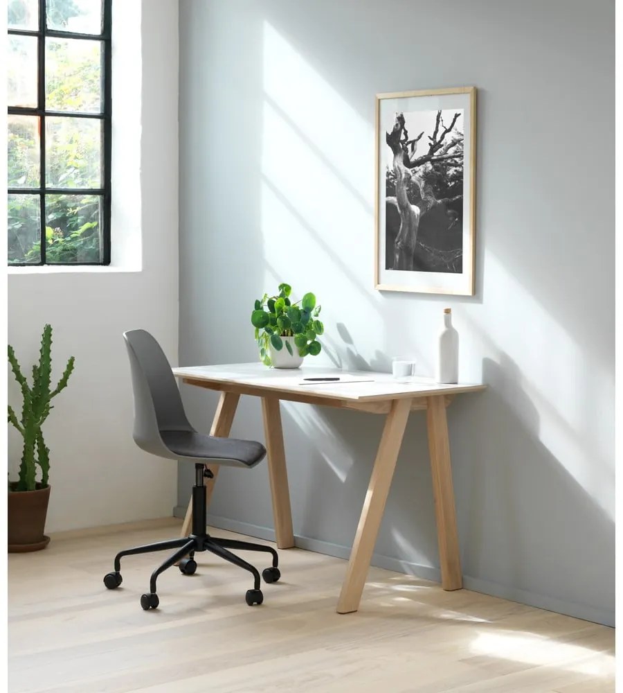 Szare krzesło biurowe Unique Furniture