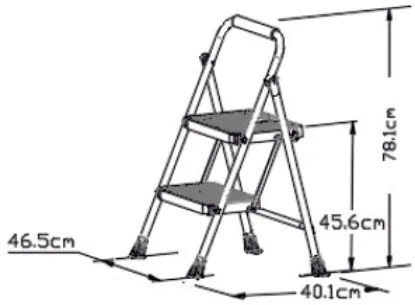 Stopnie Eurostep Lamart LT8096, 2 stopnie