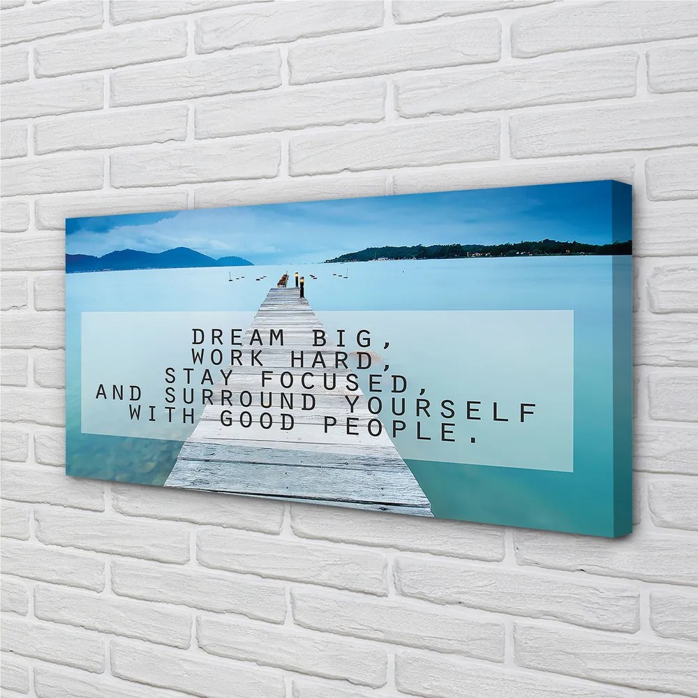 Fotoobraz na płótnie Panorama Morskiego Brzegu