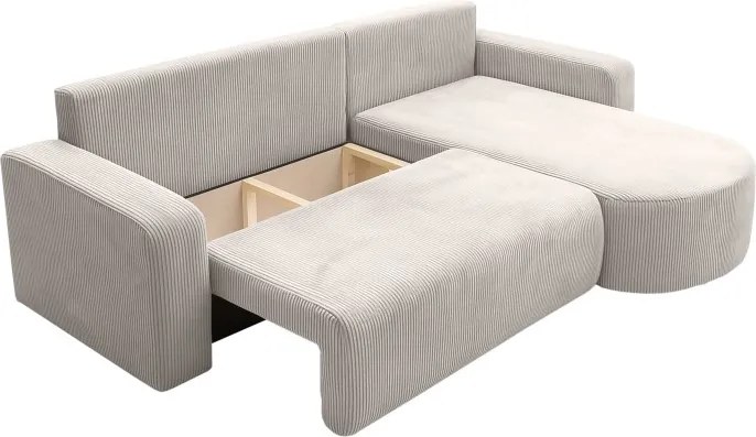 Narożnik BIS XL Uniwersalny z funkcją spania POSO 100 DomoHome