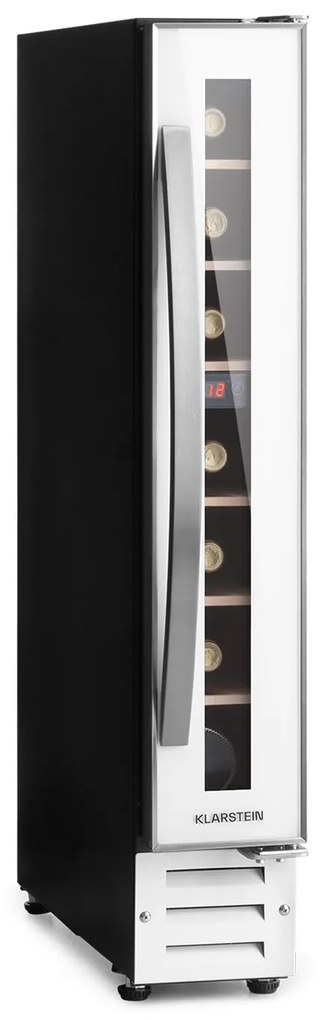 Klarstein Vinovilla 15cm 7 Butelek Winiarka do Zabudowy Biały