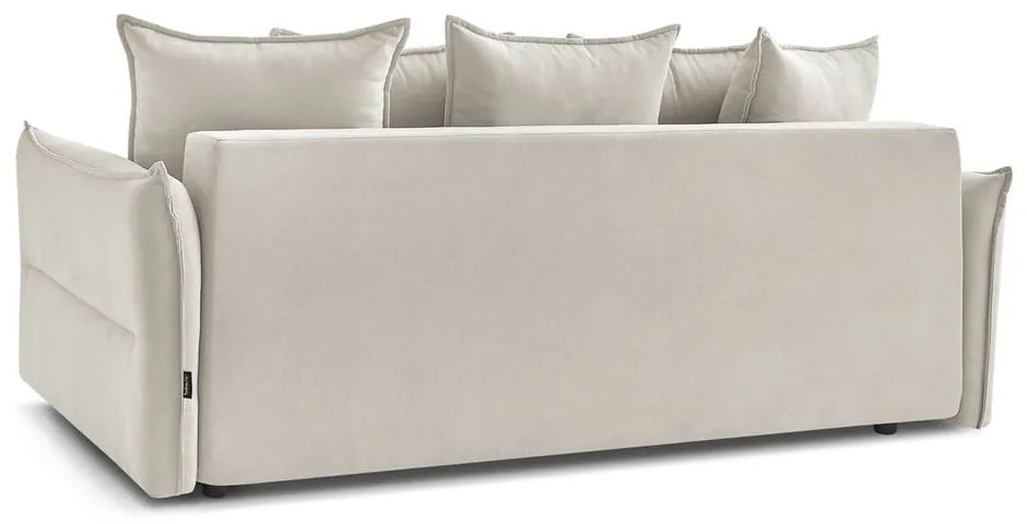 Kremowa rozkładana sofa 226 cm Leon – Bobochic Paris