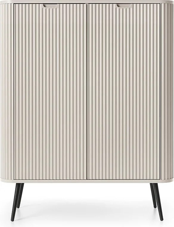 Komoda kaszmirowa, nogi: czarna, 103 x 129 x 39 cm