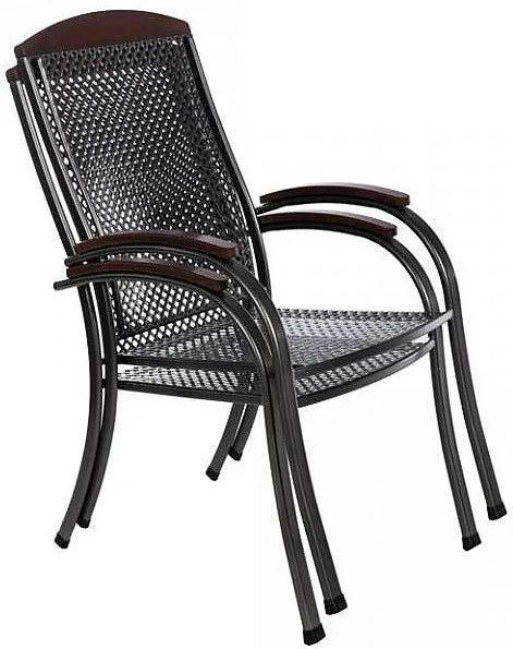 Metalowy zestaw ogrodowy PROVENCE I. 1 + 6 Stół prostokątny 145x 90 cm (CT0309)