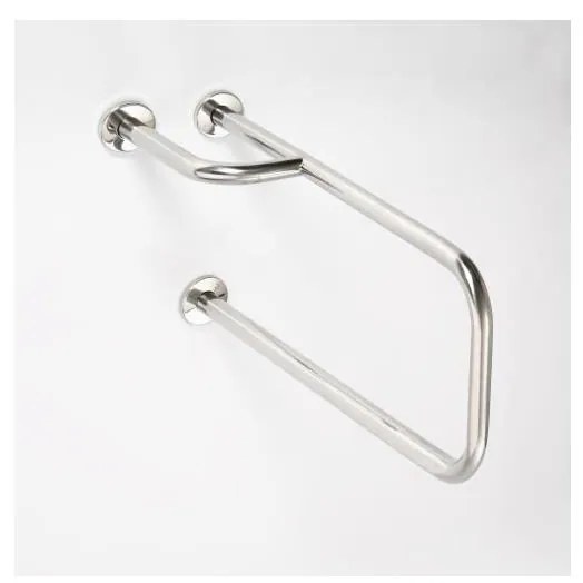 Uchwyt podporowy 23,5x38 cm stal nierdzewna/srebrny