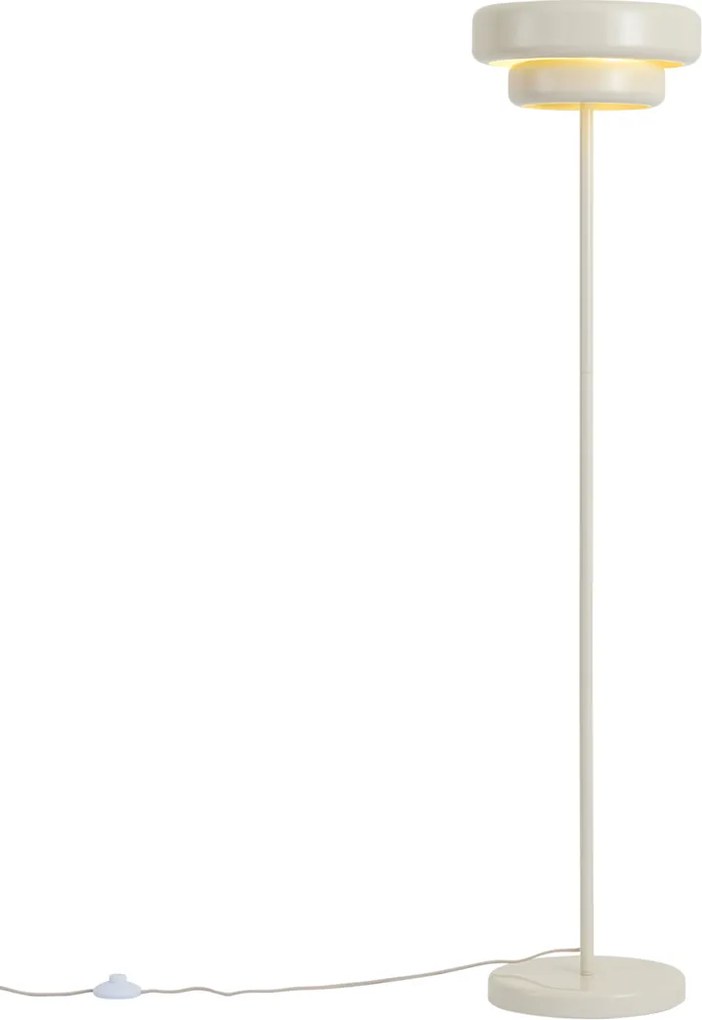 Lampa podłogowa retro beżowa 140cm - Ophelia