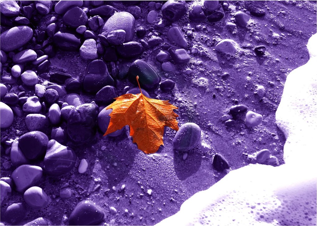 Obraz na szkle - Plaża morska (70x50 cm)